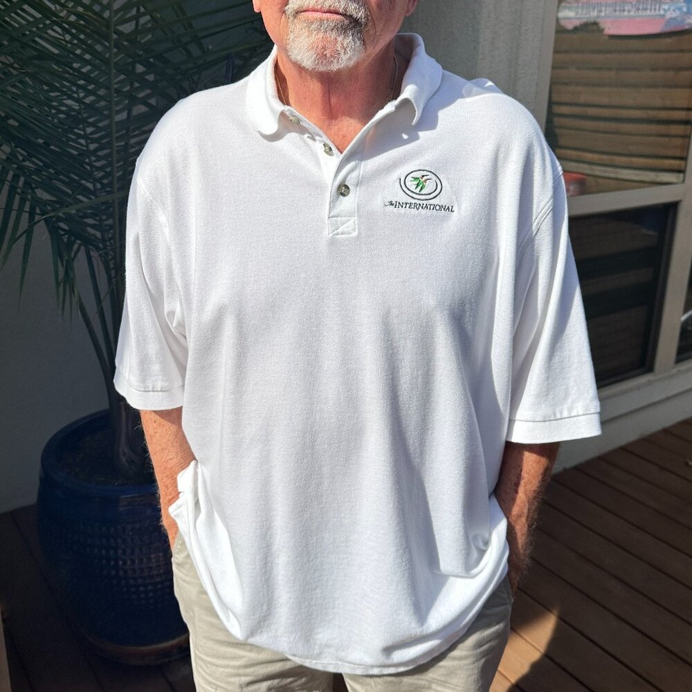 ADIDAS Rare Vintage PGA International Golf Tournament Polo XXL